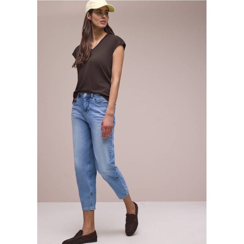 Street one VNECK SHIRT W.BIG COLLAR3184001_3