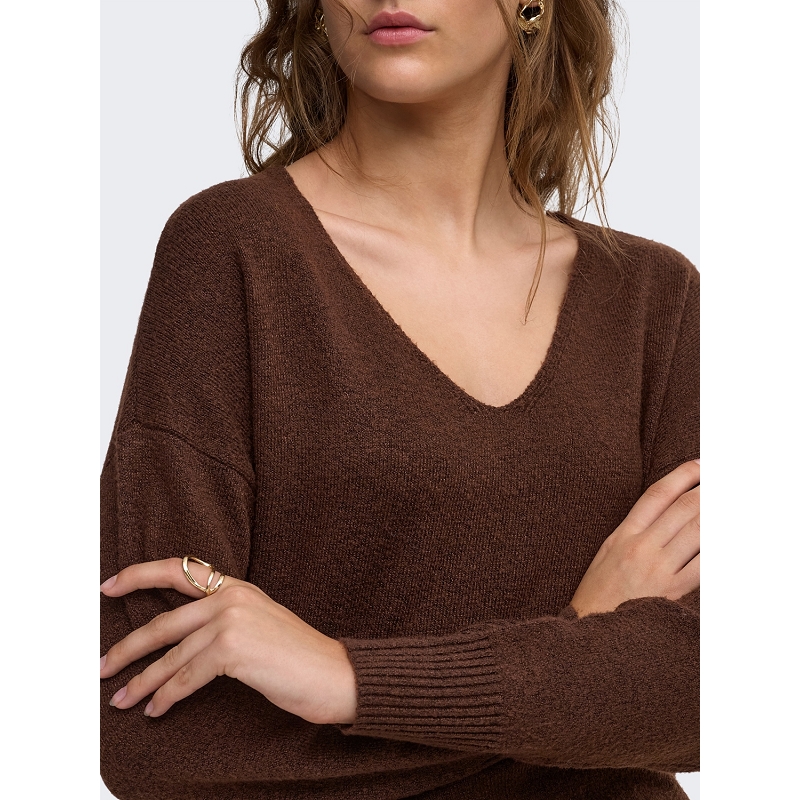 Only RICA LS VNECK PULLO KNT NOOS3192401_2