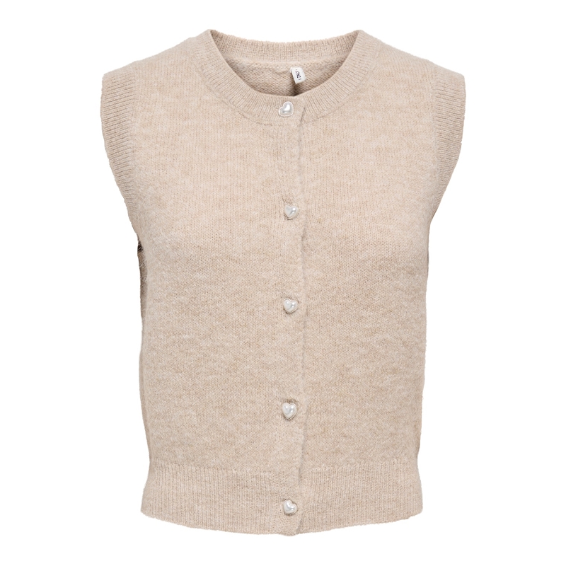 Only SKYE SL ONECK BUTTON VEST CS KNT3195101_6