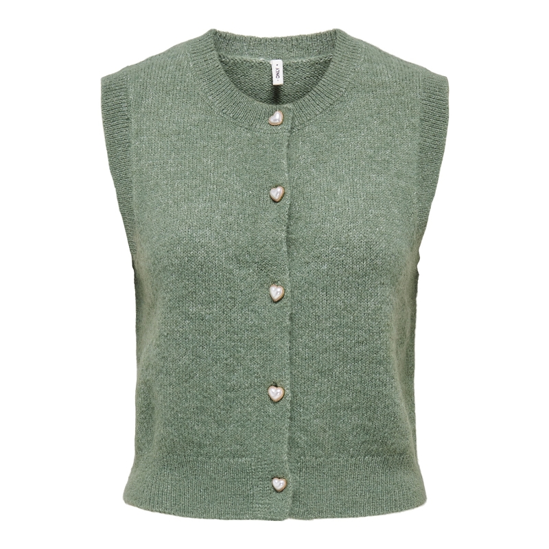 Only SKYE SL ONECK BUTTON VEST CS KNT3195102_6