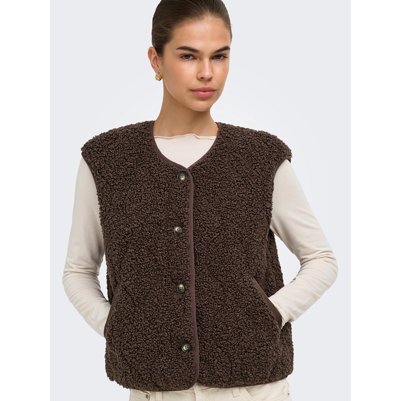 Only ONLINES TEDDY WAISTCOAT CC OTW