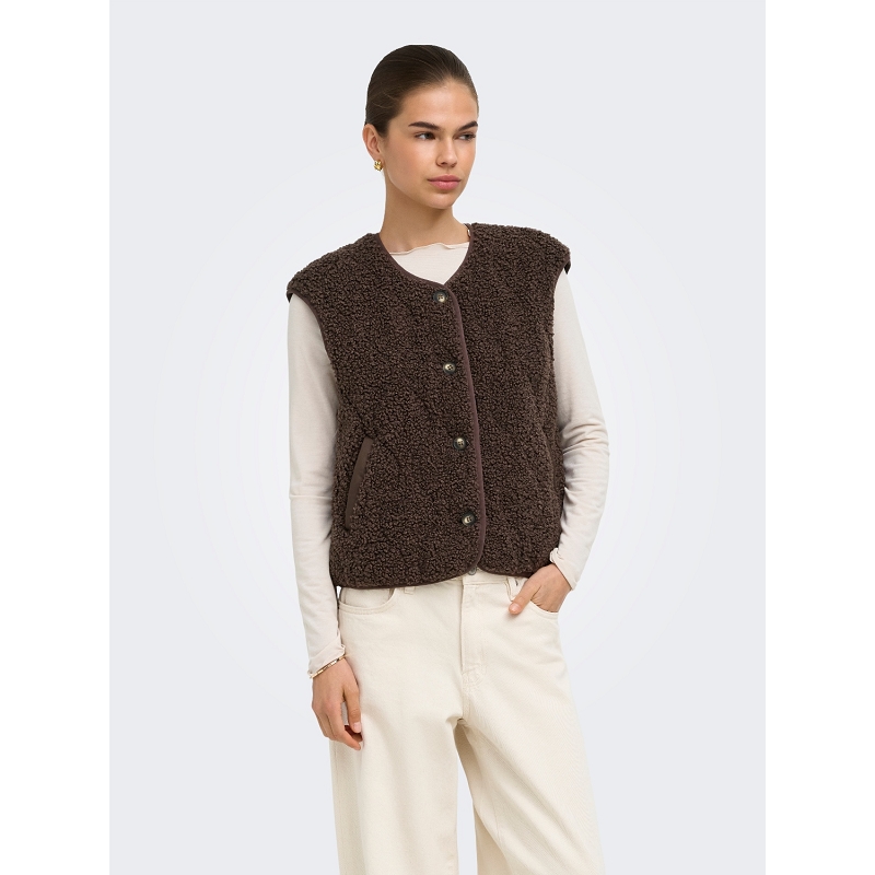 Only ONLINES TEDDY WAISTCOAT CC OTW3201201_3