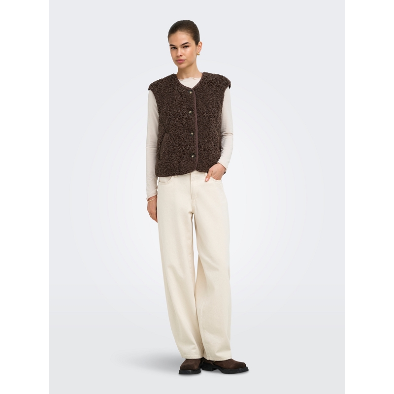 Only ONLINES TEDDY WAISTCOAT CC OTW3201201_4