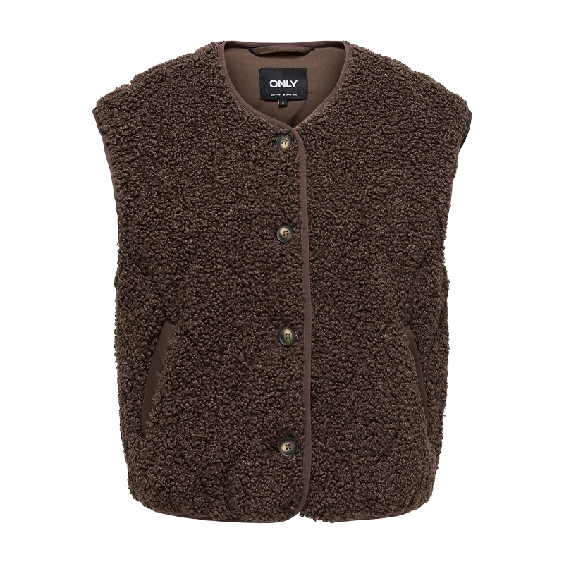 Only ONLINES TEDDY WAISTCOAT CC OTW3201201_6
