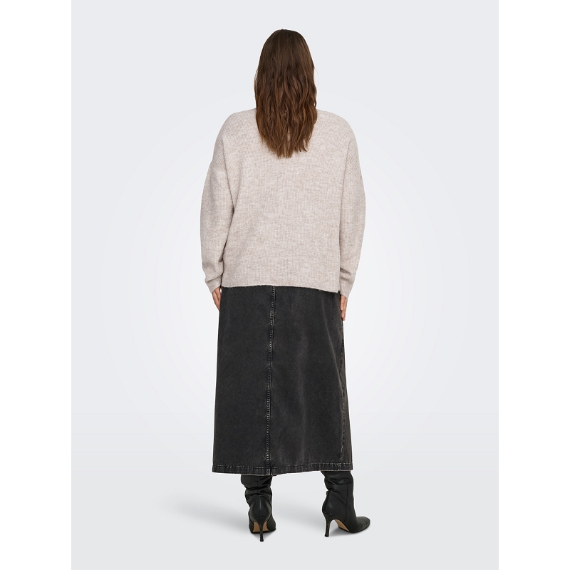 Only carmakoma CARCAMILLA VNECK LS PULLOVER KNT NOOS3206301_5