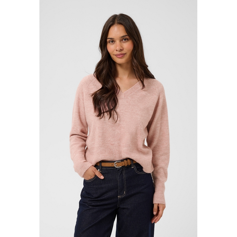 Kaffe dk company KANIEL VNECK PULLOVER