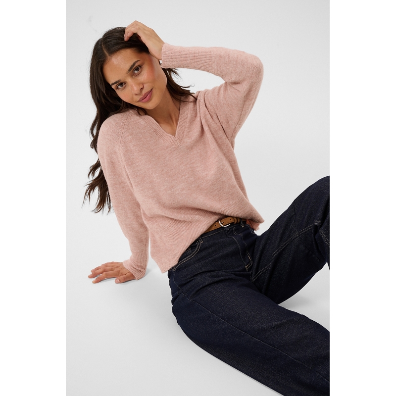 Kaffe dk company KANIEL VNECK PULLOVER3283801_3