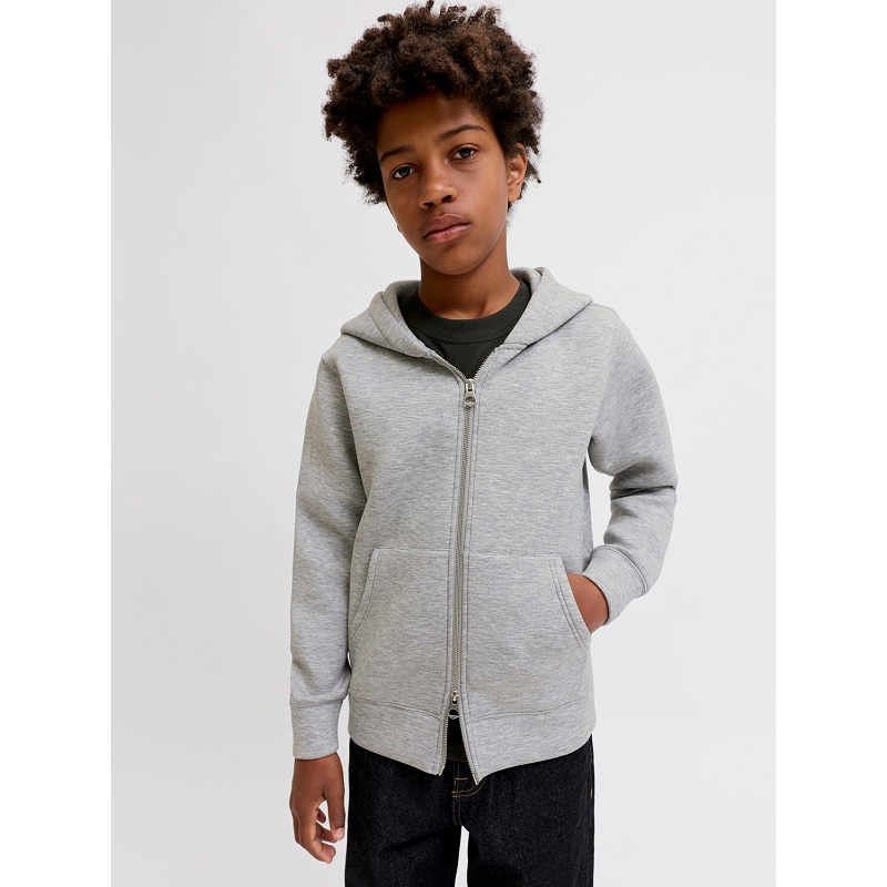 Jack and jones kids JCOLEGACY SWEAT SCUBA ZIP HOOD SN JNR