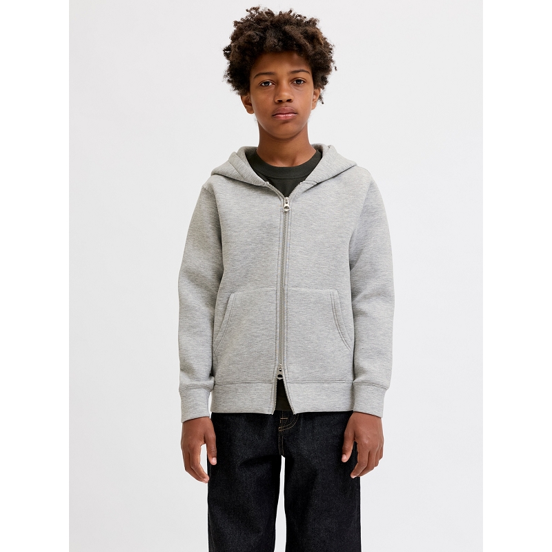 Jack and jones kids JCOLEGACY SWEAT SCUBA ZIP HOOD SN JNR3312401_3
