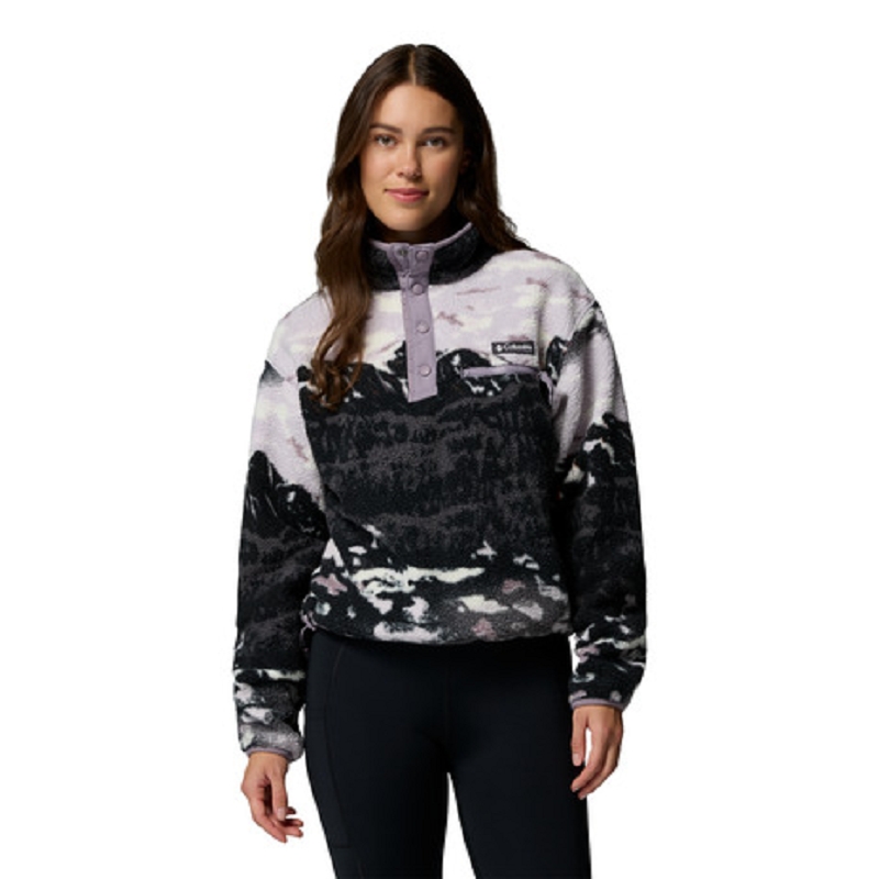 Columbia HELVETIA™ II PRINTED CROPPED HALF SNAP