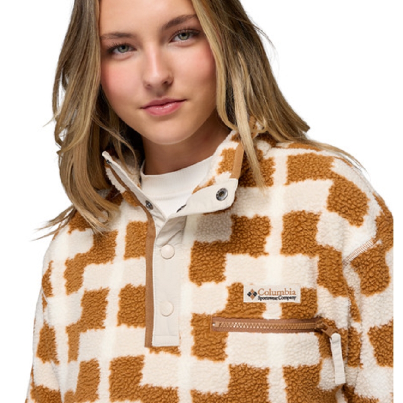 Columbia HELVETIA™ II PRINTED CROPPED HALF SNAP3323105_2