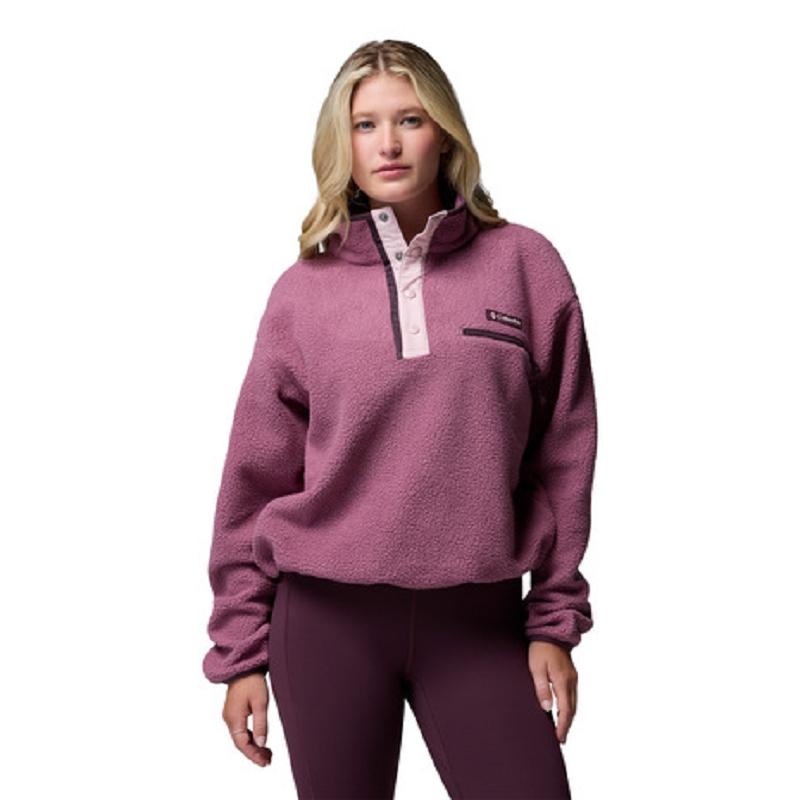Columbia HELVETIA™ II CROPPED HALF SNAP FLEECE