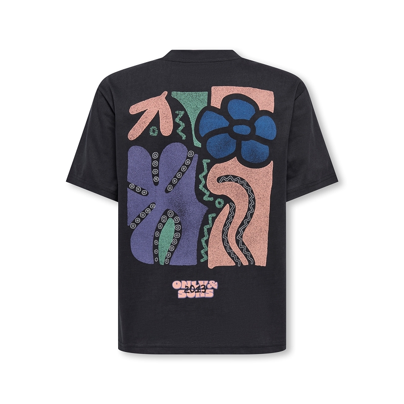 Only and sons kids OSJBLOOM RLX SS TEE3327901_3