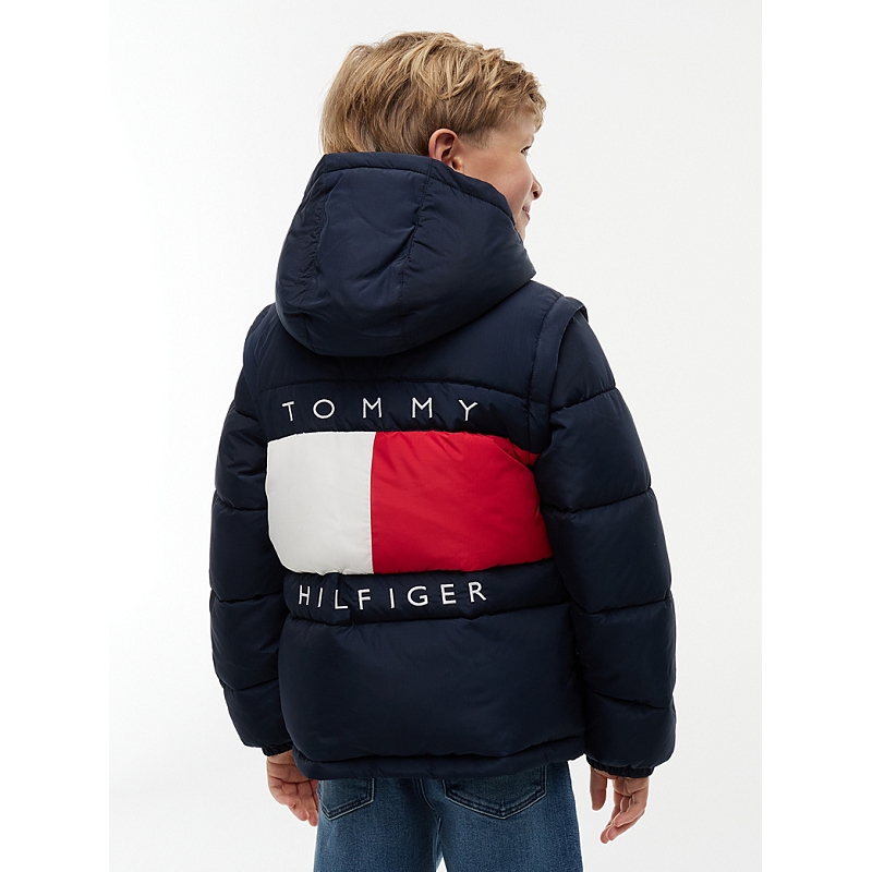 Tommy jeans KS0KS00760C1G  BRANDED PUFFER JACKET3339701_4