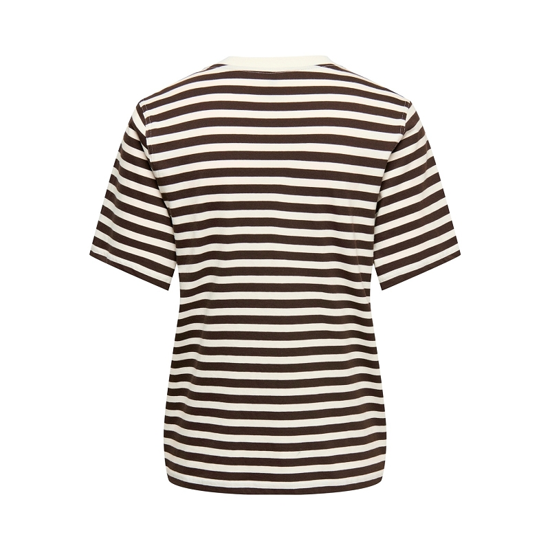 Only LIVINA SS O.NECK STRIPE TOP BOX3351201_3