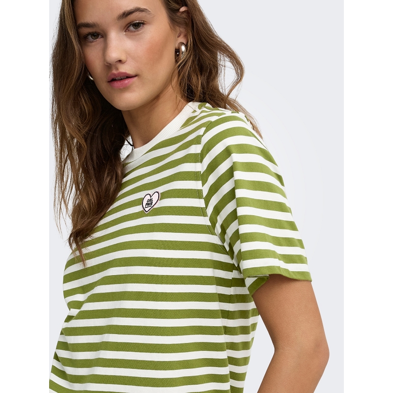 Only LIVINA SS O.NECK STRIPE TOP BOX3351203_2