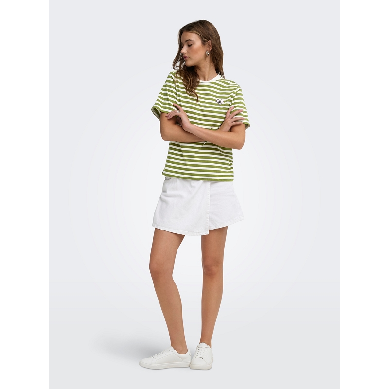 Only LIVINA SS O.NECK STRIPE TOP BOX3351203_4