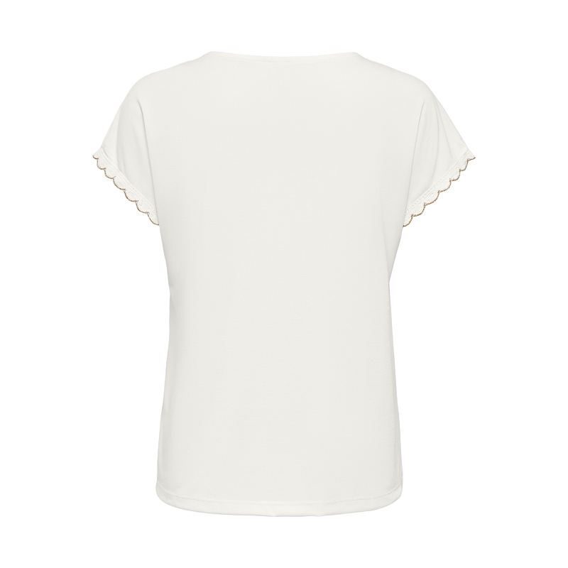 Only ONLLEA SS VNECK LUREX CS JRS3352701_3