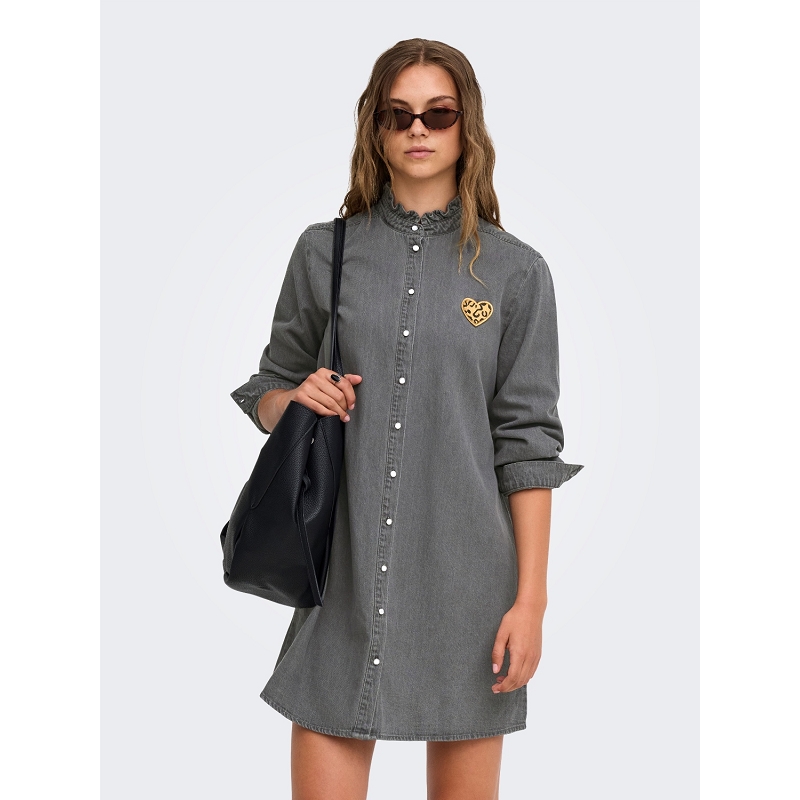 Only ONLWENDY LS EMB DNM DRESS YOR3352902_3