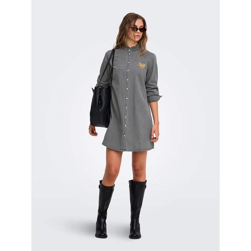 Only ONLWENDY LS EMB DNM DRESS YOR3352902_4