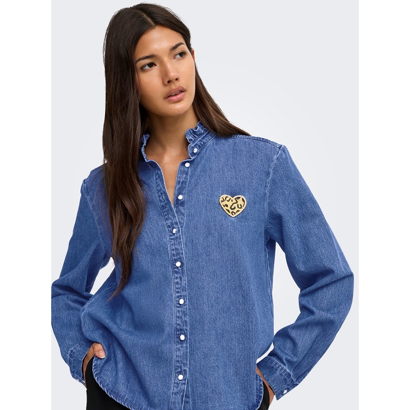 Only ONLWENDY LS FRILL DNM SHIRT YOR FC3353301_3