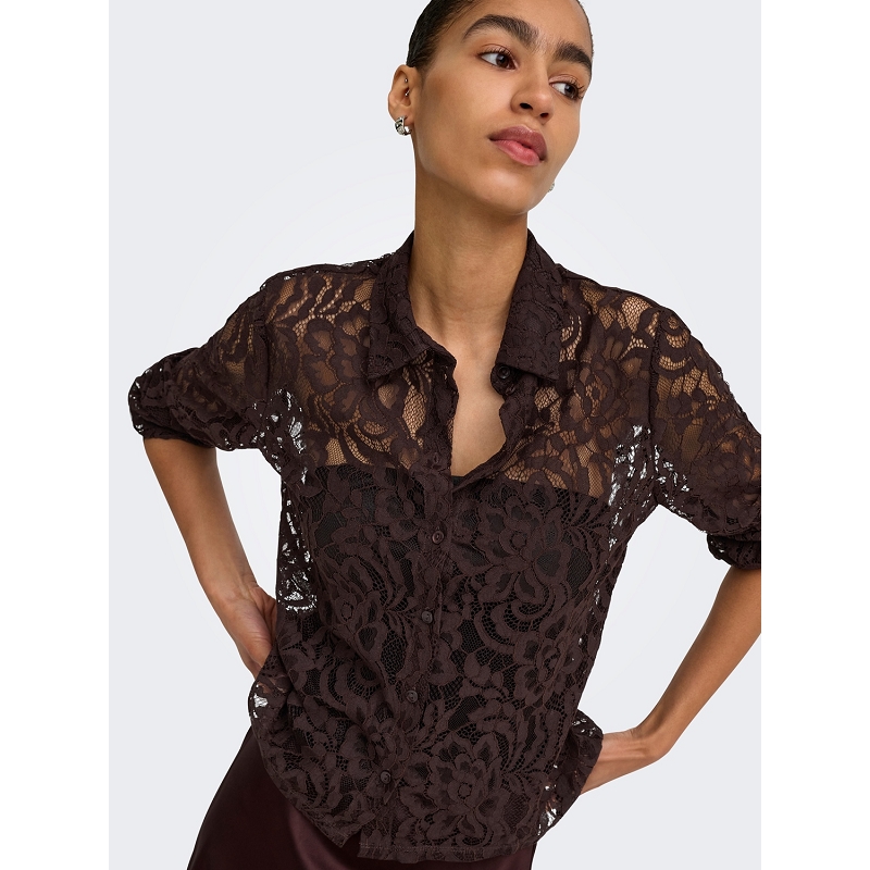 Only ONLBIRUN LS LACE SHIRT WVN3357902_2