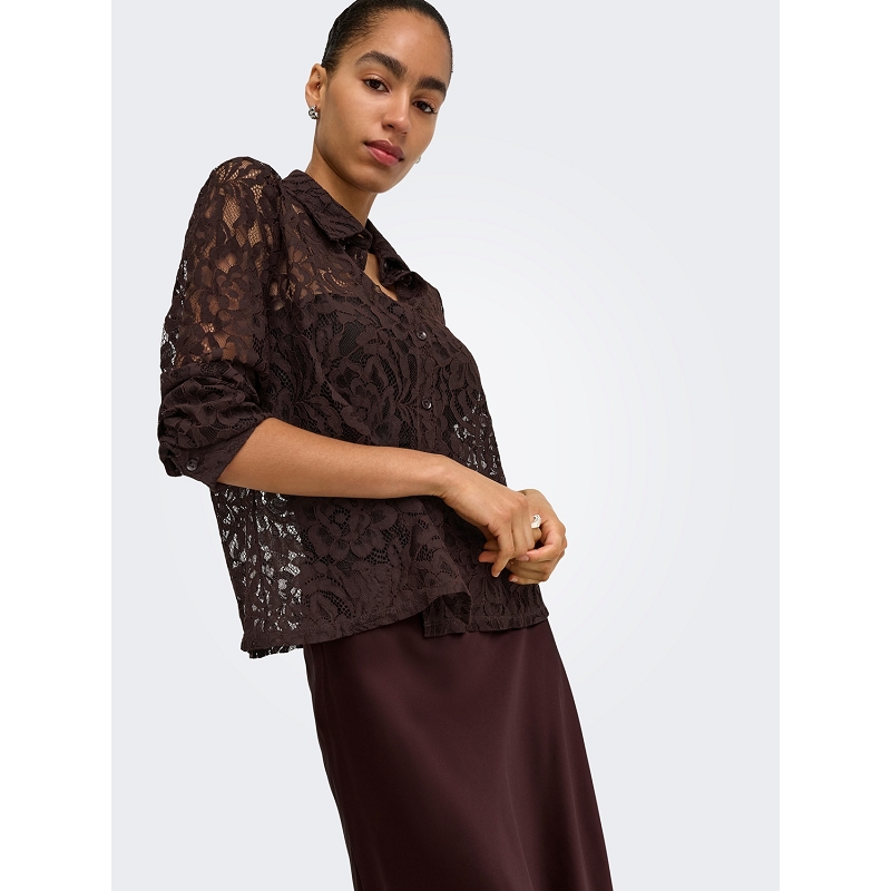 Only ONLBIRUN LS LACE SHIRT WVN3357902_3