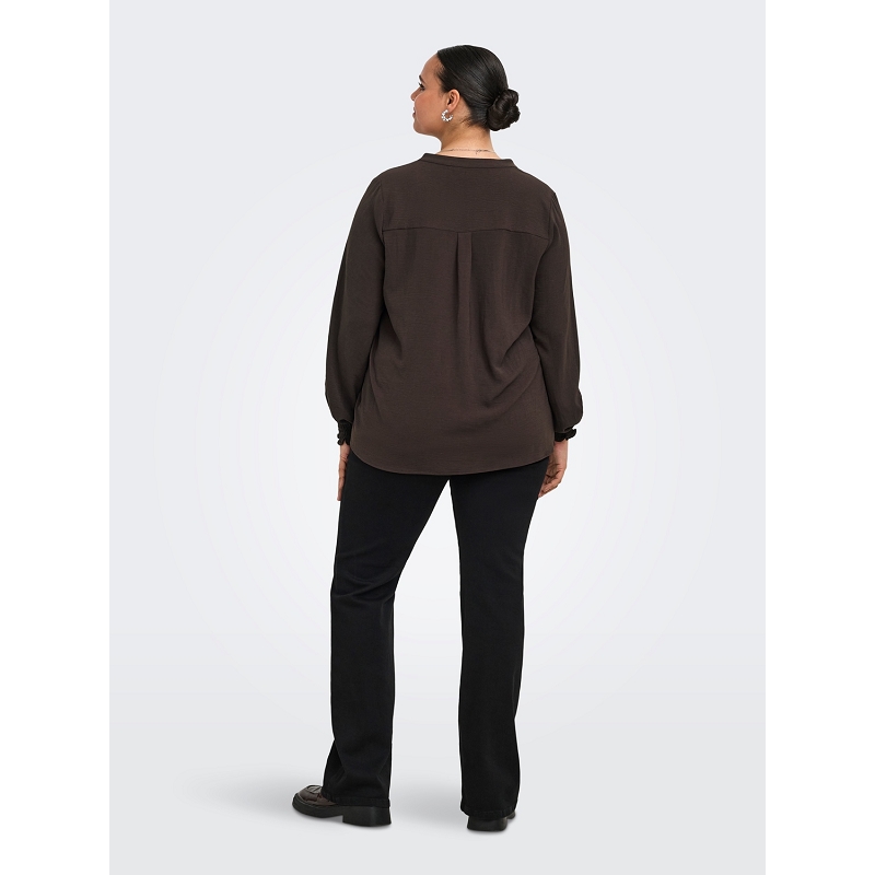 Only carmakoma CARMETTA VNECK LS TOP WVN NOOS3359201_5