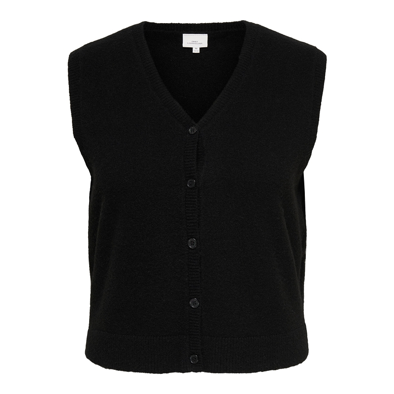 Only carmakoma CARALLY SL VNECK VEST KNT