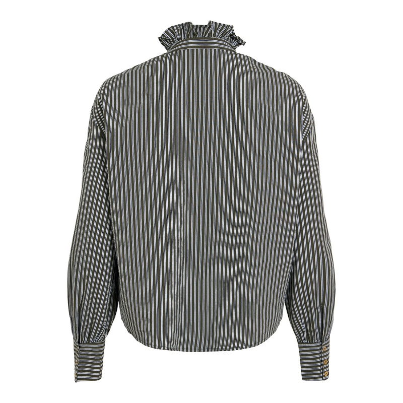 Vila VIKATIKA LS SHIRT WITH RUFFLE COLLARLF3362301_2
