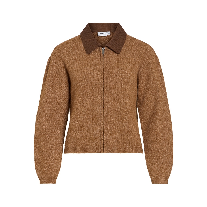 Vila VICIPA COLLAR LS KNIT CARDIGAN