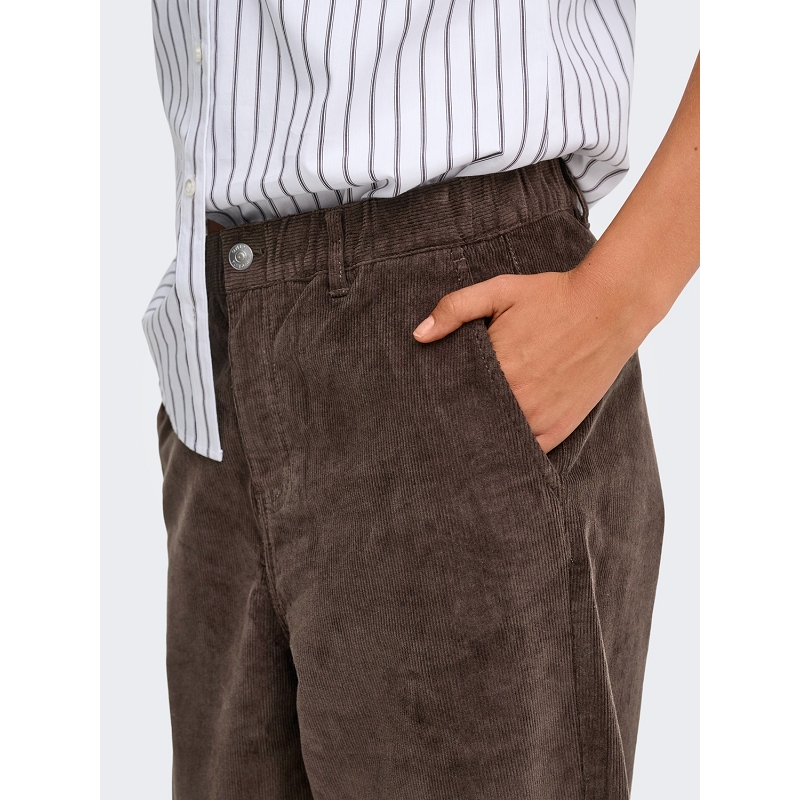 Only ONLFLORA MW ELA CORD CARROT PANT PNT3371902_2