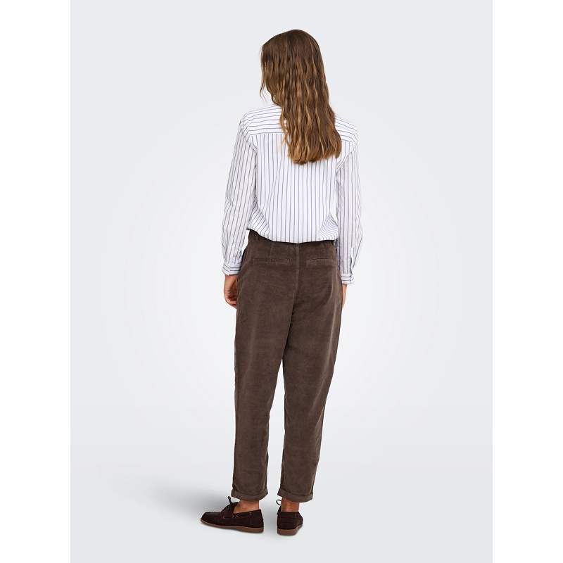 Only ONLFLORA MW ELA CORD CARROT PANT PNT3371902_5