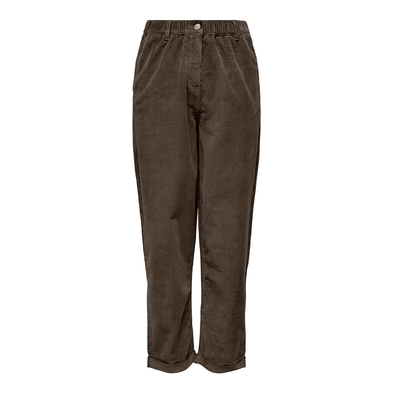Only ONLFLORA MW ELA CORD CARROT PANT PNT3371902_6