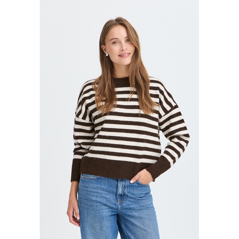 B young BYOMEA CREW JUMPER