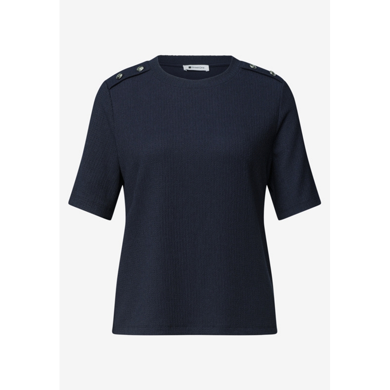 Street one STRUCTURE SHIRT W.DECO BUTTONS3507101_4