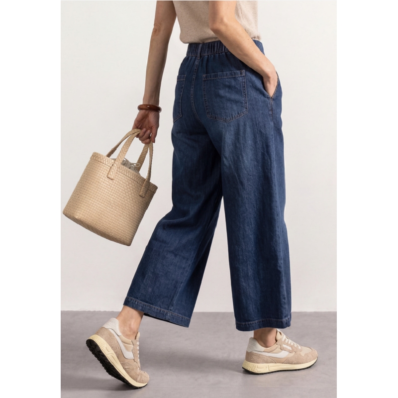 Street one STYLE EMEE WIDE LEG,HW,RINSE WASH3507801_3