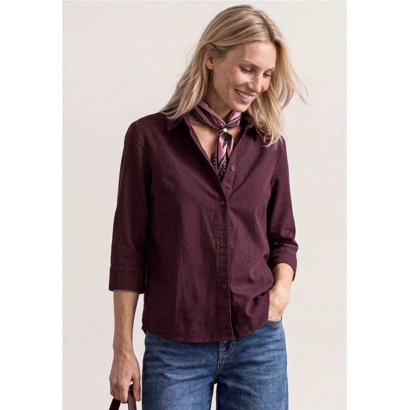 Street one LTD QR CORDUROY MIX SHIRTCOLL