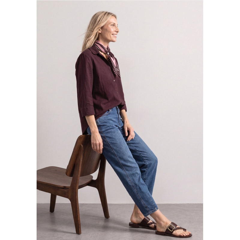 Street one LTD QR CORDUROY MIX SHIRTCOLL3508301_2