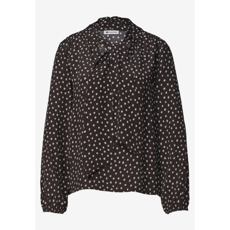 Street one PRINTED BLOUSE W TIE DETAIL3509101_4
