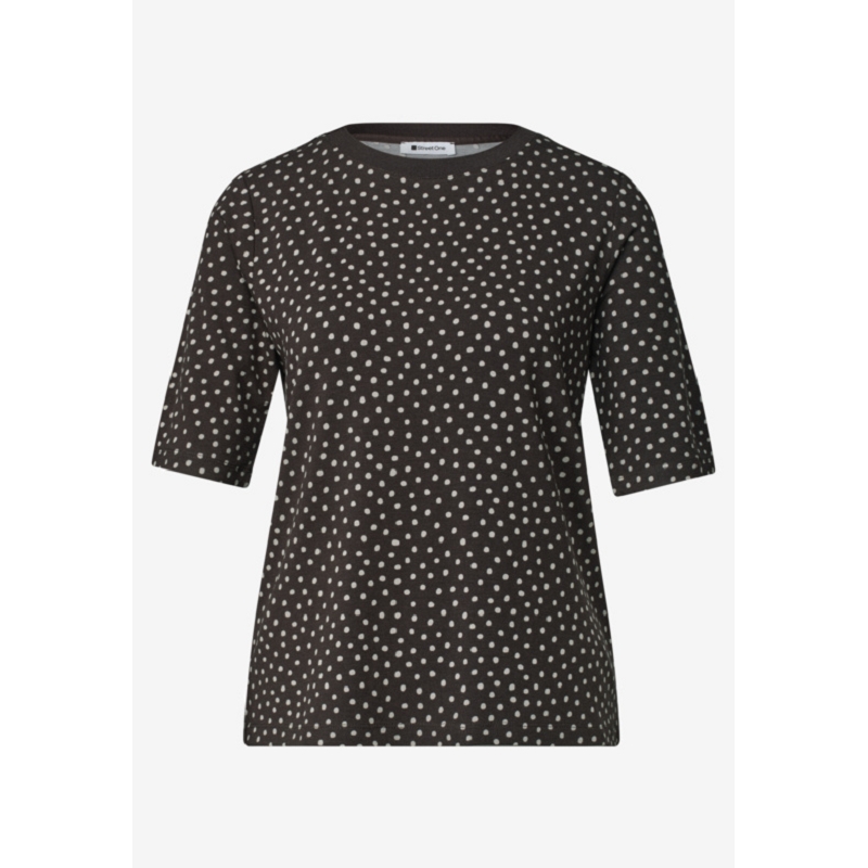 Street one 325719 LTD QR PRINTED SHIRT W.RIB COLLAR3509501_4