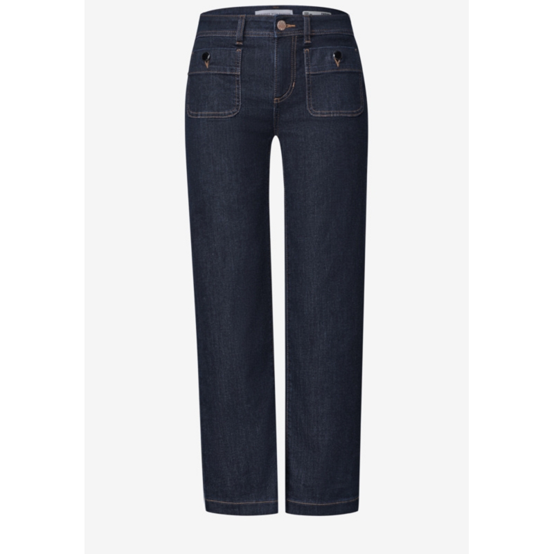 Street one STYLE AMALIA STRAIGHT LEG,MW,RINSE WASH3511101_4