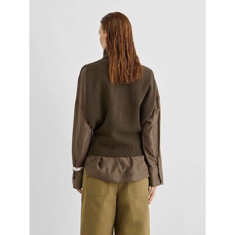 Rouge edit ROUCLEO ROLL NECK KNIT VESTPF3520201_5