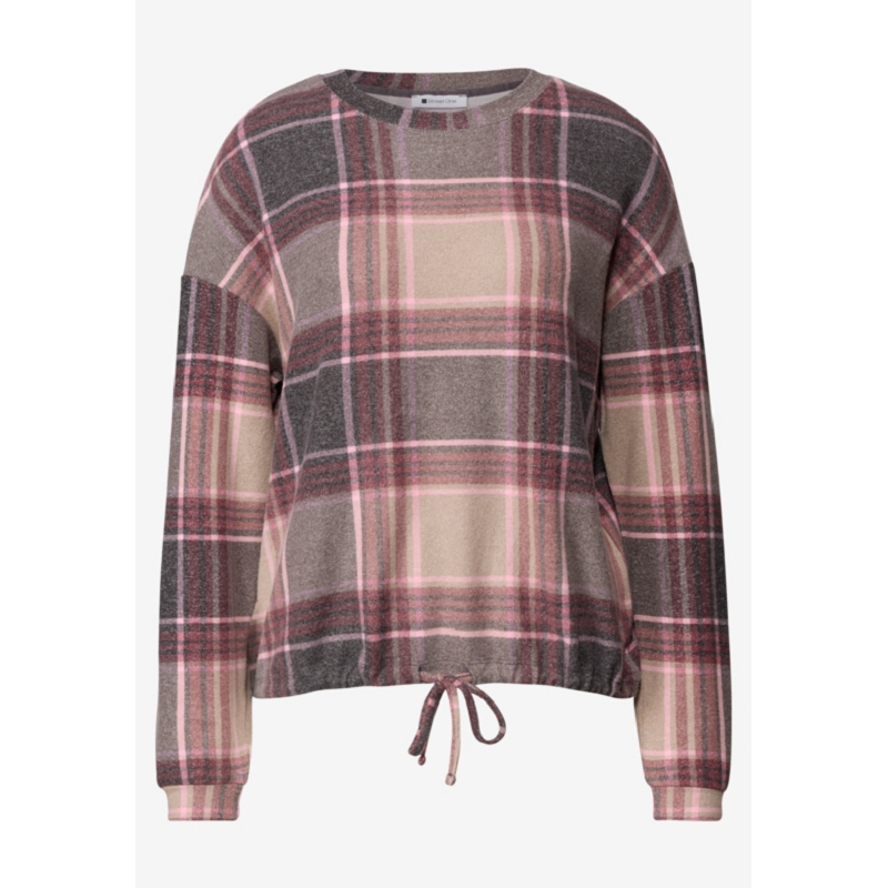Street one LTD QR PRINTED SOFT ROUND NECKSHIRT3565901_4