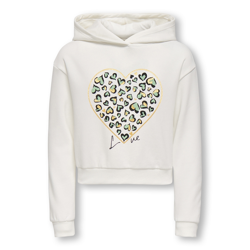 Only kids KOGCOOPER LIFE LOV E LS HOOD FR SWT NOOS3567601_5