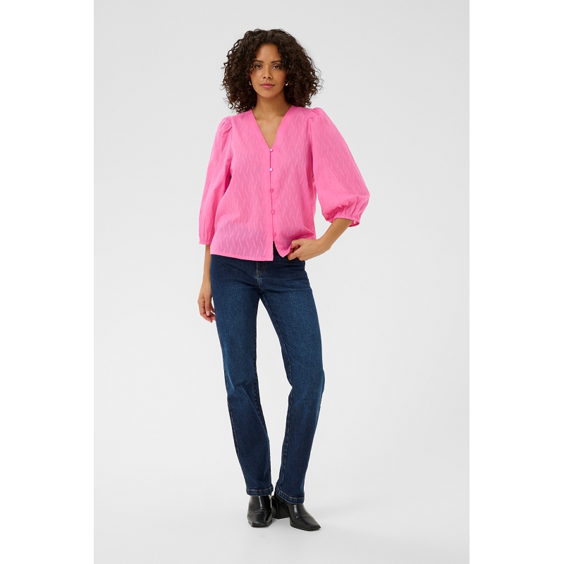 Kaffe dk company KAGABRIELA VNECK SHIRT3571501_3