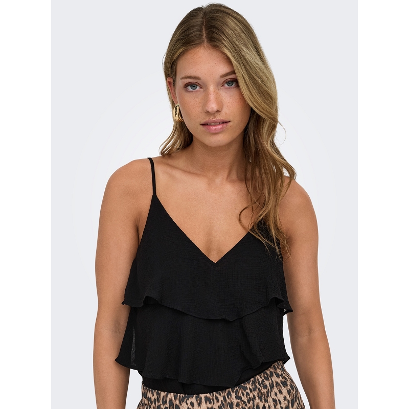 Only ONLLINN LIFE FLOUNCE SINGLET