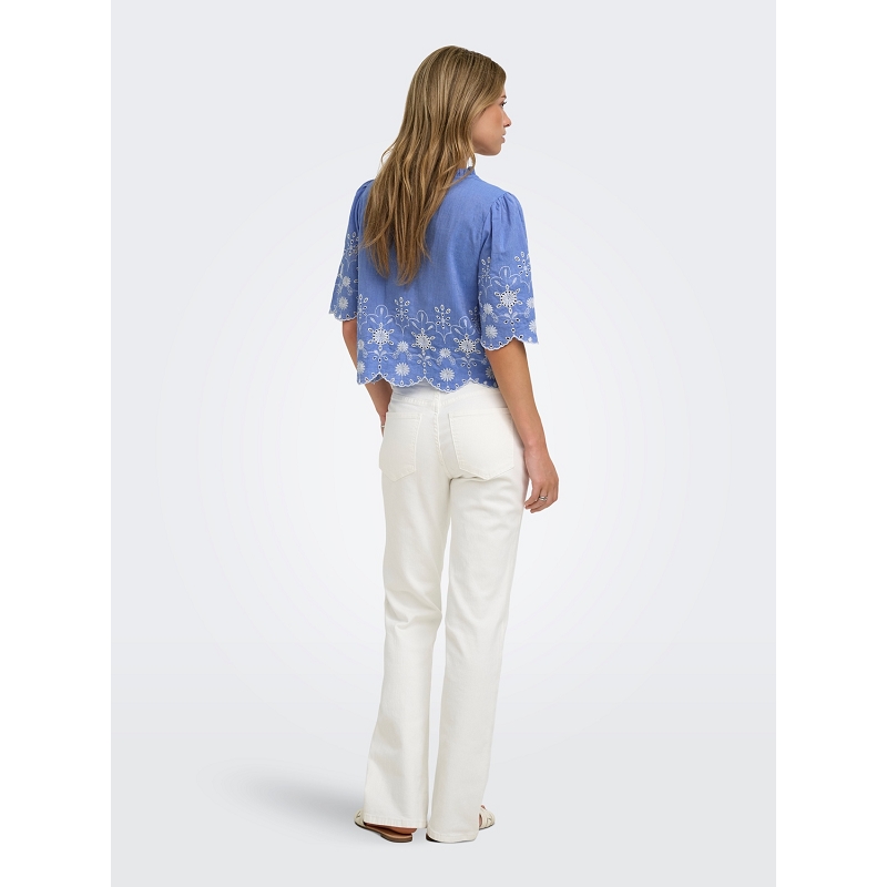 Only ONLMIFFY SS EMB TIE TOP NOOS3577101_5