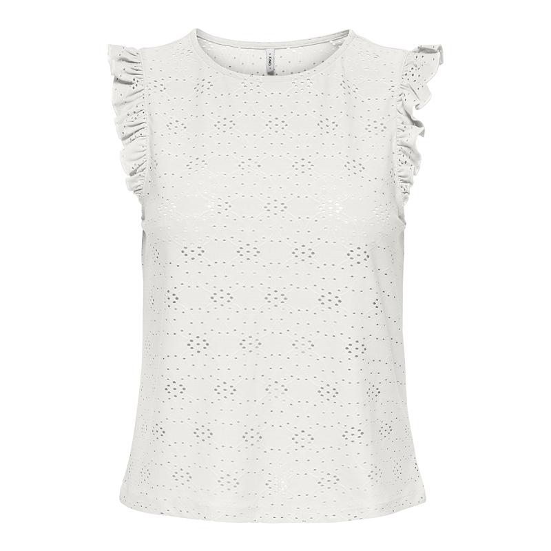 Only ONLSMILLA SL FRILL TOP