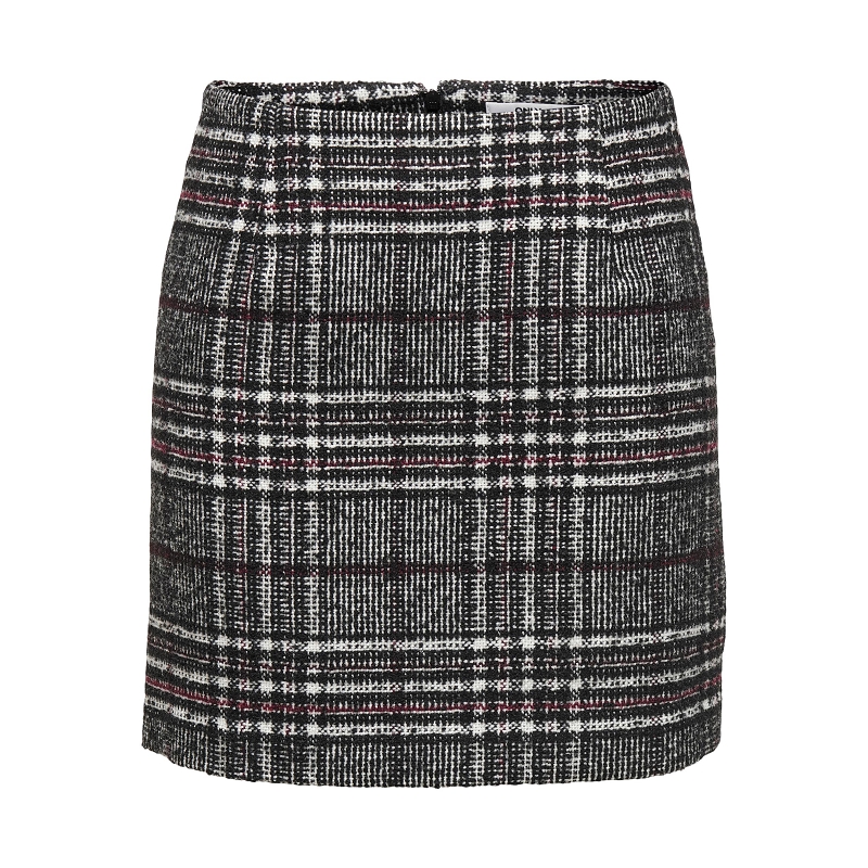 Only ETTA CHECK SKIRT